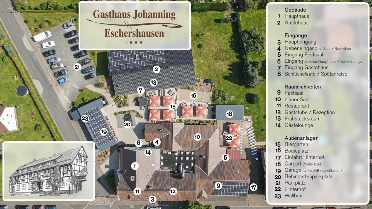 Gasthaus Johanning Ek Услар Экстерьер фото